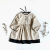 Brand Japanese autumn dress with sleeves to go out, girl's skirt, 2023, long sleeve