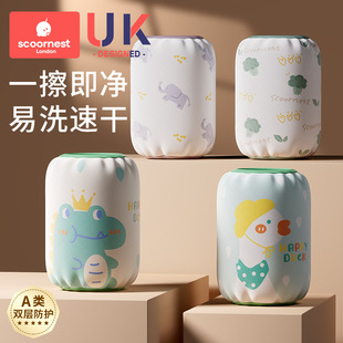 Kechao Kidsren's Sleeves Autumn and Winter Baby Sleeves Waterproof Anti-Fouling Quick-Drying Baby Sleeves Boys Girls Girls Sleeves