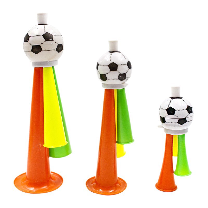 Trompeta de Fútbol, Regalo Creativo Pequeño, Juguete Infantil, Instrumento de Viento, Accesorios para Animar en Eventos Deportivos, Juguete de Plástico