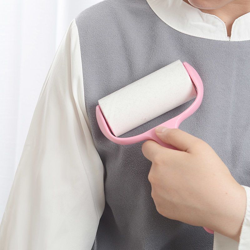 Tearable Sticky Dust Paper Lint Remover, Hair Removal Tool for Clothes, Sticky Brush Roller, Lint Paper Roll