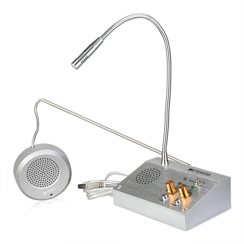 RETEKESS TW103 оконный домофон двухсторонний громкоговоритель в один клик отключил банковскую кассу