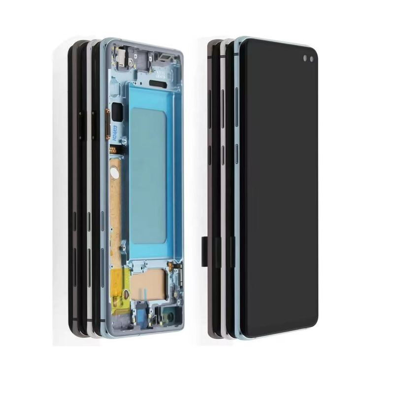 Samsung S10PLUS スクリーンアセンブリ Samsung G9750/G975F LCD ディスプレイの内側と外側の統合スクリーンに適しています。|undefined