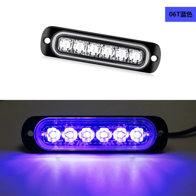 Other lights Truck 6Led Side Light Pickup Truck - blue-bagging