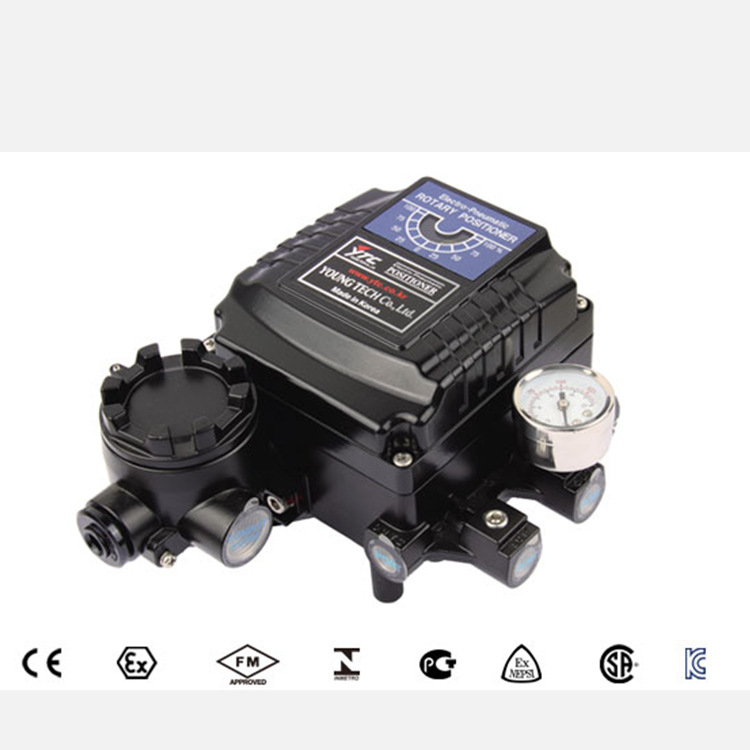 YT-1000定位器 厂家供应电气阀门定位器角行程直行程YT-1000R/L