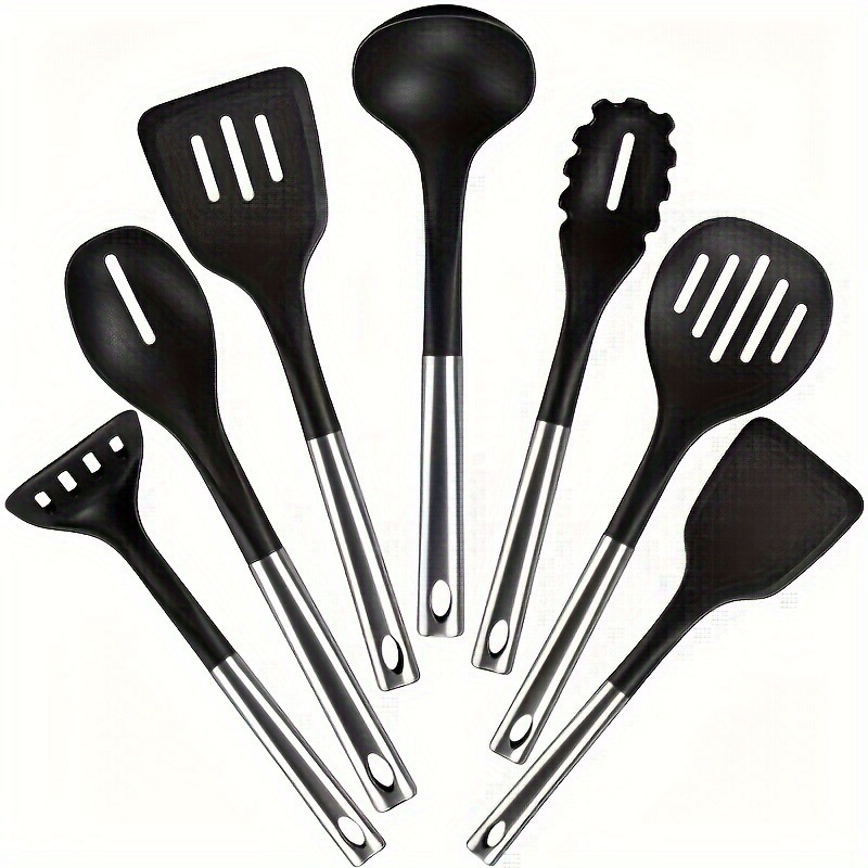 Paleta de cocina antiadherente para el hogar y para la cocina de cocina resistente a altas temperaturas de grado madre e infante