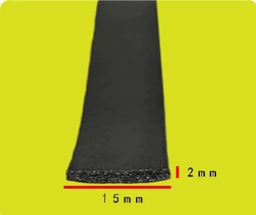 Sealing Strip Expands Entrance Door and: Avtomobil səs izolyasiya zolaqları - fireproof-expansion-black-152-without-adhesiveprice-10m