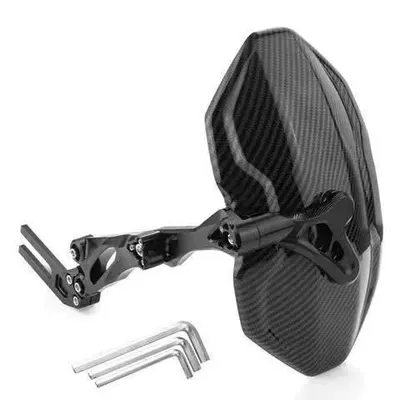 Niu, Yadea Modified Parts, F90, Motorcycle Fender - third-generation-mudguard-with-universal-mount-black