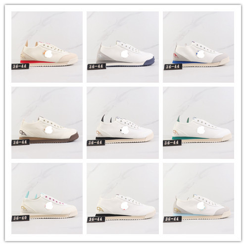 Descente Slip-On Canvas Shoes Chron Tempo Replica Retro Casual Shoes Men's and Women's Sneakers