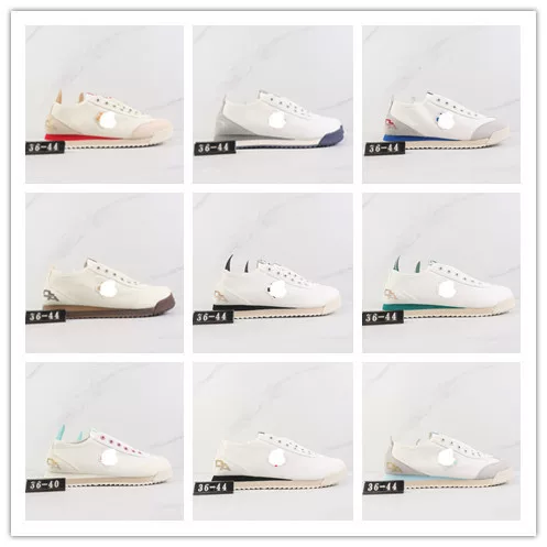 Descente Slip-On Canvas Shoes Chron Tempo Replica Retro Casual Shoes Men's and Women's Sneakers