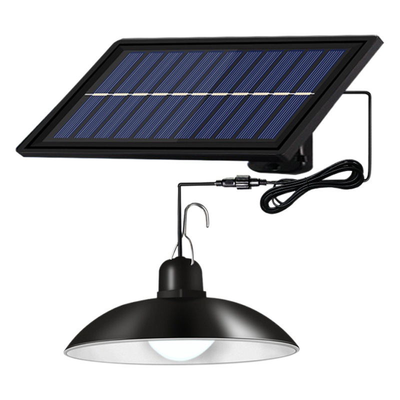 Transfronteriza nueva lámpara solar al aire libre LED lámpara paisaje patio jardín pasillo impermeable control remoto lámpara colgante