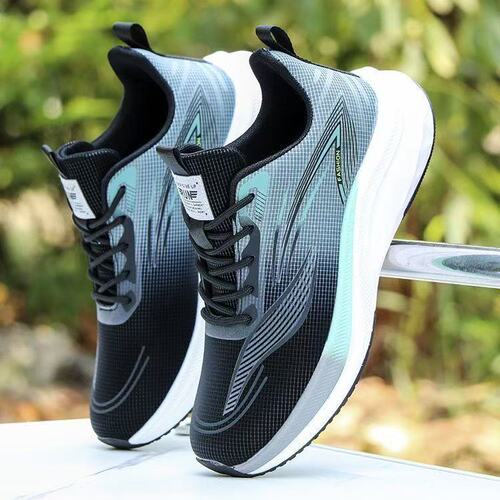 Men's Breathable Mesh Shoes, Anti-Slip Rubber Sole, Running Shoes, Sports Casual Shoes, Cross-Border Source Factory, Dropshipping One Piece