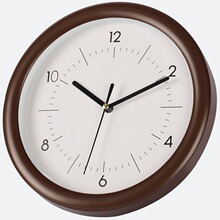 时尚礼品钟广告钟石英钟框色图案设计可换 time clock 22cm