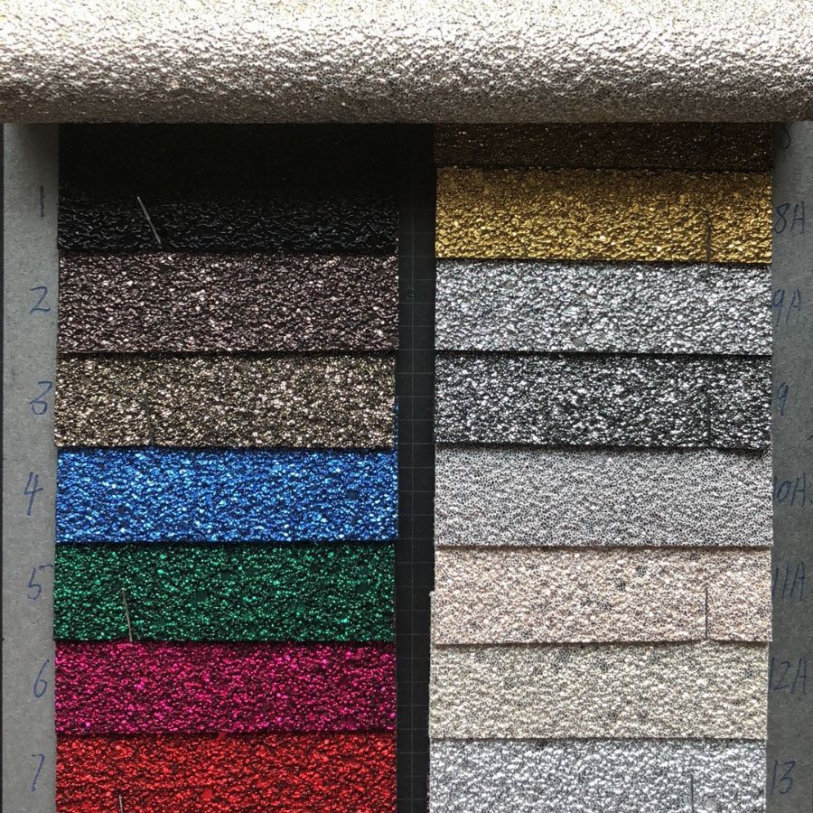 3D炫彩珠光仿珠片PU皮革面料 1.0M仿棉绒皮革箱包手袋人造革 现货