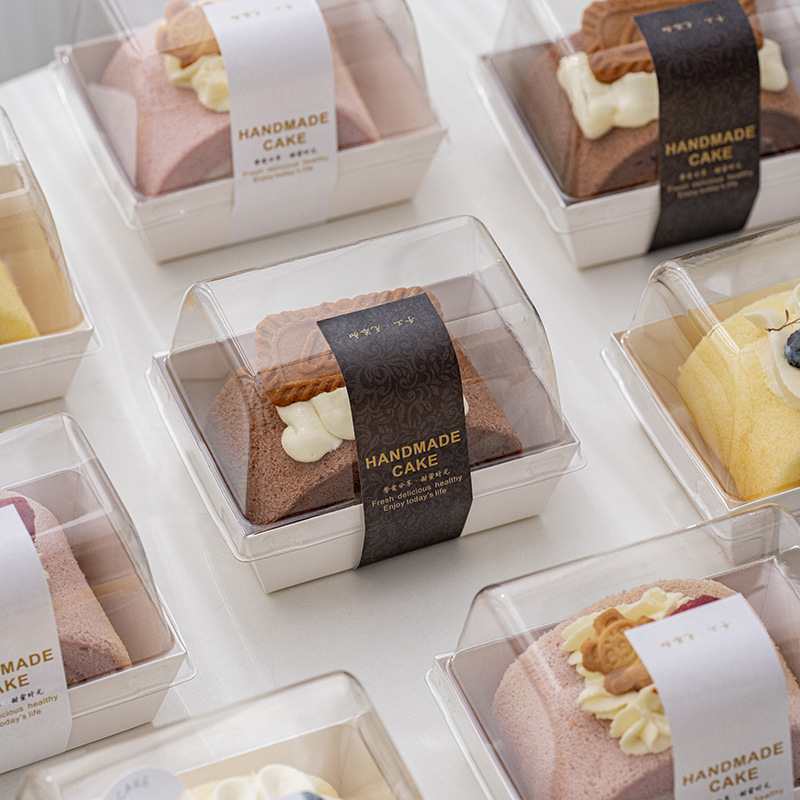 Quilt Roll Packing Box Net Celebrated Cake Roll Towel Roll Box Mu Si Cut Dessert Box Cut Cake Packaging Box