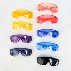 ラビュブ ラブブ 綿人形 カラフルメガネ キラキラゴーグル トレンドメガネ