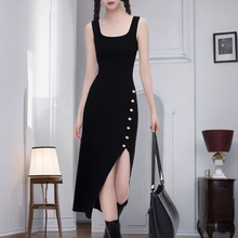 法式韩风穿搭百搭性感修身包臀裙女春夏季心机减龄韩版毛针织裙