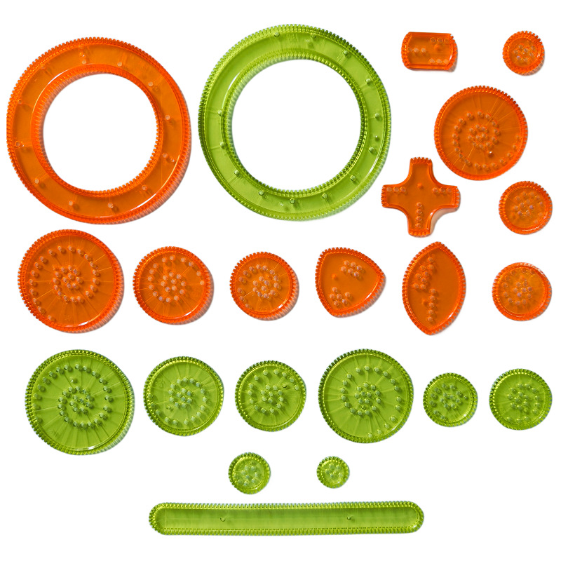 A granel Plantilla de pintura para niños regla inteligencia papelería dibujo caleidoscopio traje caleidoscopio mágico accesorios de juguete