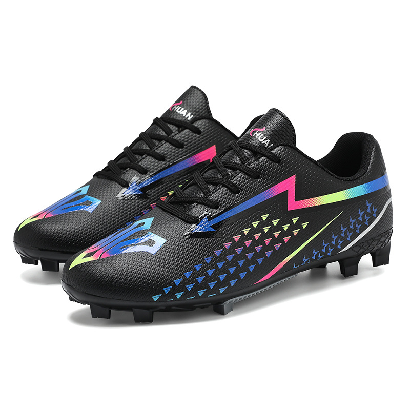 Nuevos zapatos de fútbol de clavos antideslizantes para niños, zapatos de entrenamiento deportivo para hombres y mujeres, zapatos deportivos para adolescentes transfronterizos