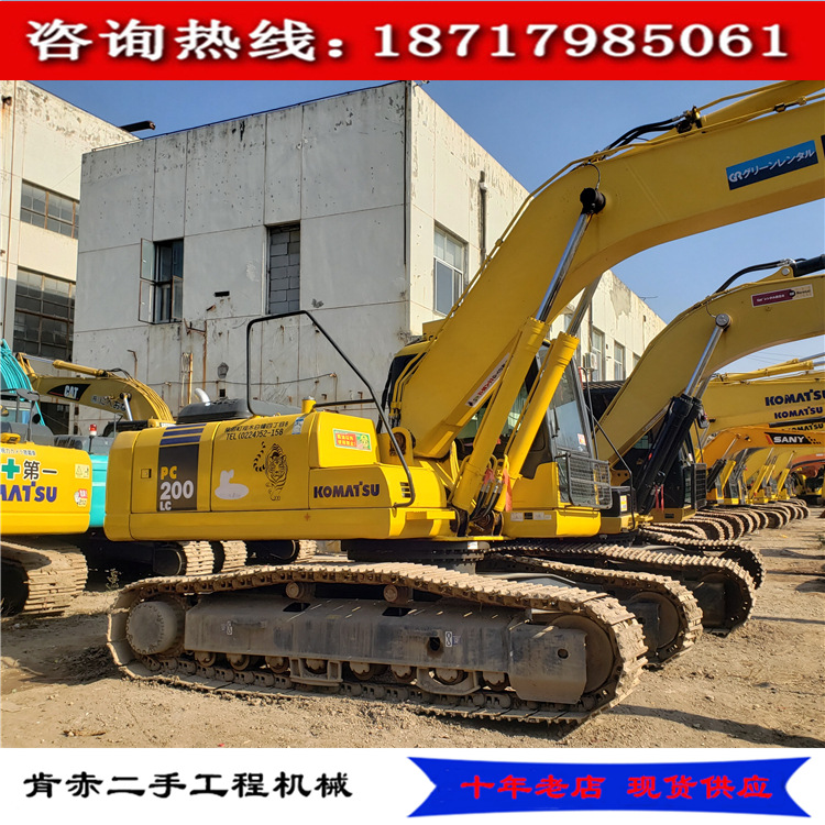 二手小松PC200挖机支持出口贸易