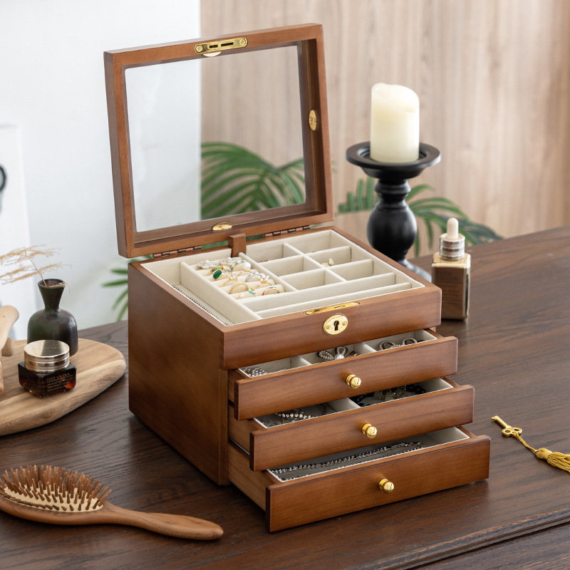 storage system from natural wood