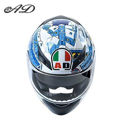 Motosiklet kaskı (dəbilqə), Ad Electric Motorcycle Helmet for