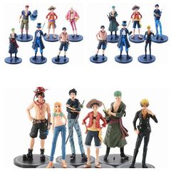 One Piece 6 7-inch live Luffy Zoro Sangina Mesabo Little Tangming Gekid ornaments doll