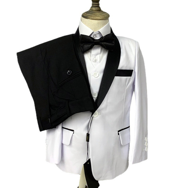 Completo classico da bambino, set di abiti alla moda per neonati, sfilata invernale, banchetto, tipo skinny board_voghion.com