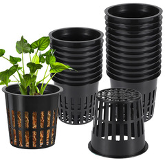 83 #(3インチ) 水培定植かご無土栽培設備管式野菜植物苗栽培プラスチック網盆