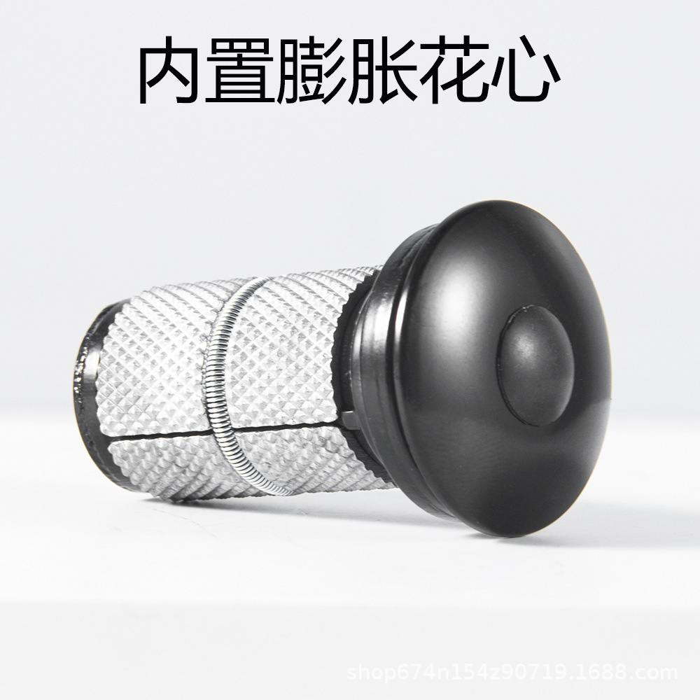 Juego de tazón de bicicleta 41,8-52mm doble peilin rodamiento de fibra de carbono frente tenedor expansión flor núcleo completo oculto tazón conjunto