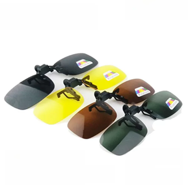 Polarized Glasses Clips, Myopia Glasses, Reading Glasses, Sunglasses, Sunglasses, Flip-Up Sun Protection Driving Clips