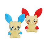 fit正电拍拍负电拍拍毛绒公仔正负极兔负电兔电鼠小兔子玩偶玩具