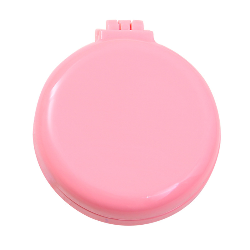 Corea del Sur ins macaron color sólido suave lindo espejo integrado mini portátil peine airbag cojín de aire masaje peine