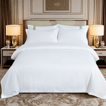 酒店床单四件套宾馆白色三件套民宿酒店同款四件套一整套全套批发