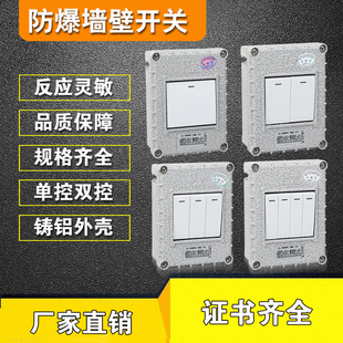 Wall Switch 220V 10A Surface-Mounted and Flush-Mounted 86 Type Single, Double, Triple, Dual-Control Rocker Lighting Switch