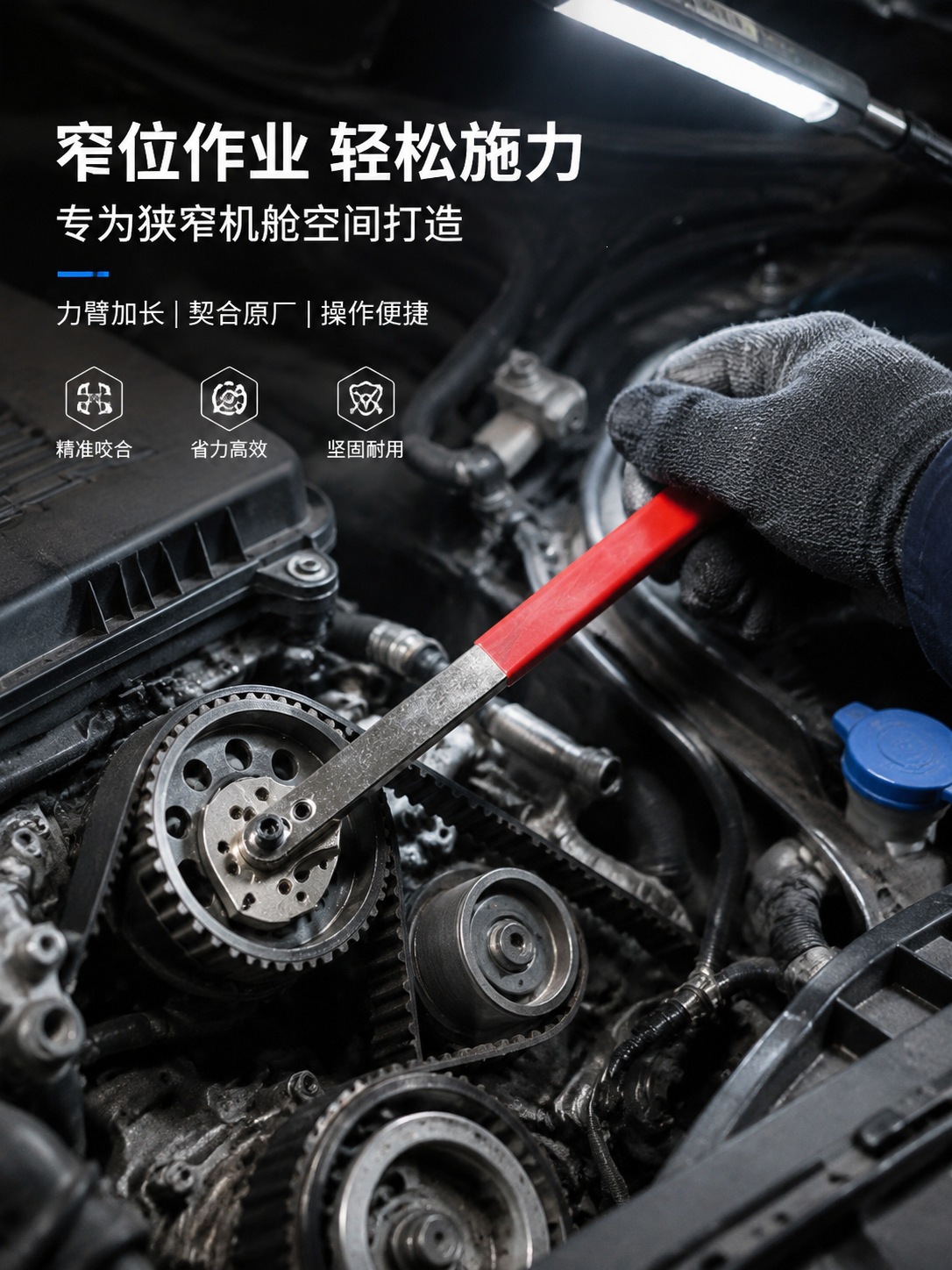 Volkswagen Audi Porsche Engine Timing Idler Adjustment Tool Belt Tensioner Adjusting Wrench