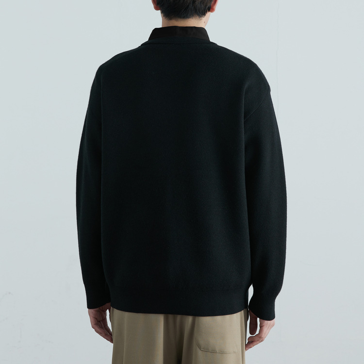 Men's Clothing wo piece shirt collar men's sweater 2024 autumn and winter new fashion tops sweaters knitted sweaters men_voghion.com