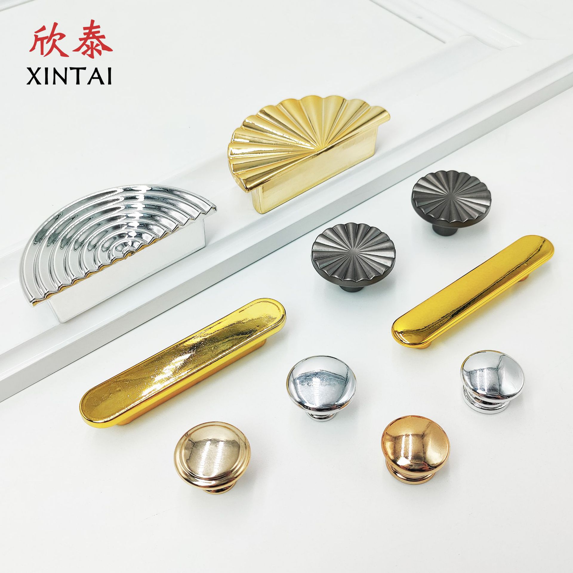 半圓對裝拉手塑料櫃門衣櫃抽屜浴室櫃門把手現代簡約櫥櫃弧形拉手