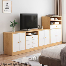 加高电视柜现代简约客厅地柜家用北欧式简易小户型卧室电视机柜子