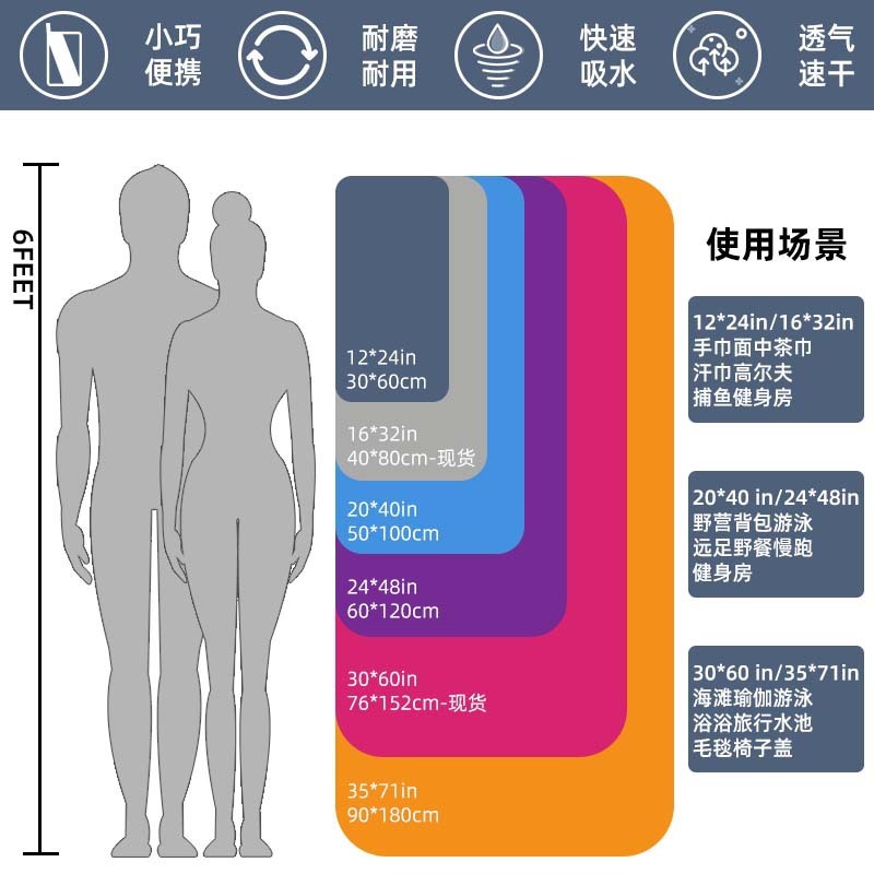 代発下流両面パイル運動速乾タオル携帯吸水ジムタオルバスタオルセット卸売り|undefined