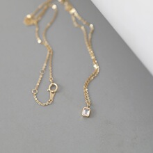 S925���y�18K����Ů�p��С�����㷽�ǎ׺η����Ƕ�ʯ�i���