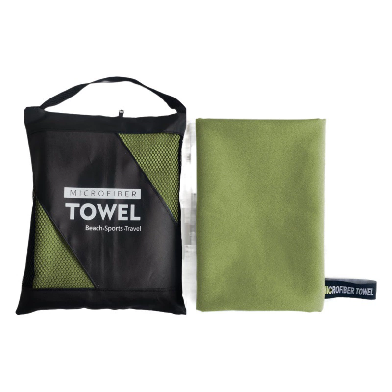 Amazon микрофибры быстросохнущие полотенца Спортивные полотенца впитывают воду Фитнес плавание двухсторонний бархат быстрого сушки фитнес полотенца