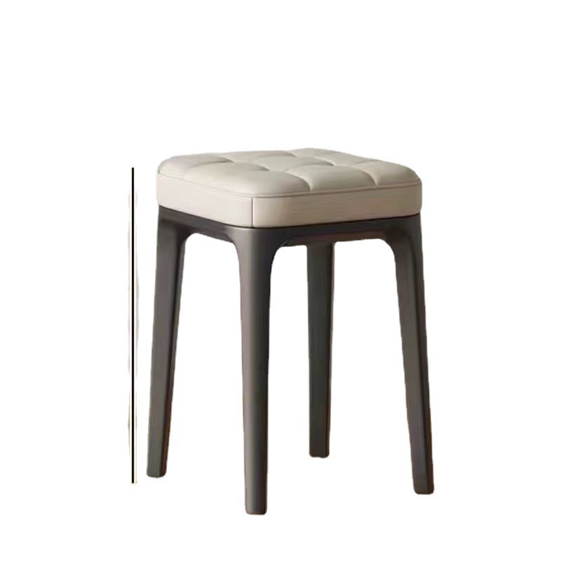 Taburetes de mesa de comedor apilables, sillas de bar modernas y simples, sillas de comedor de plástico nórdico para el hogar.