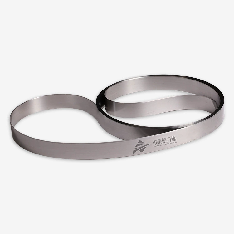 Sponge knife with gantry machine cutting knife with ring-shaped toothless saw blade vertical cutting machine blade paper cutting belt knife