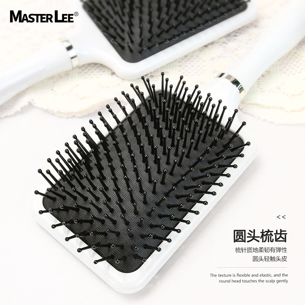 Venta directa de fábrica, peine de airbag de comercio exterior transfronterizo, peine para masaje del cuero cabelludo con peine de peinado alisador de cabello de diamante
