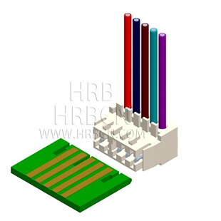 RAST 2.5mm刺破式连接器 国产线对板IDC刺破端子M7286-阿里巴巴