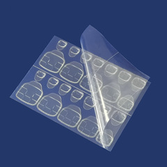 Nail Tip Adhesive Tool Kit Glue for Toe Nails Double-Sided Tape Wholesale Durable Waterproof Thin Yellow Glue Removable