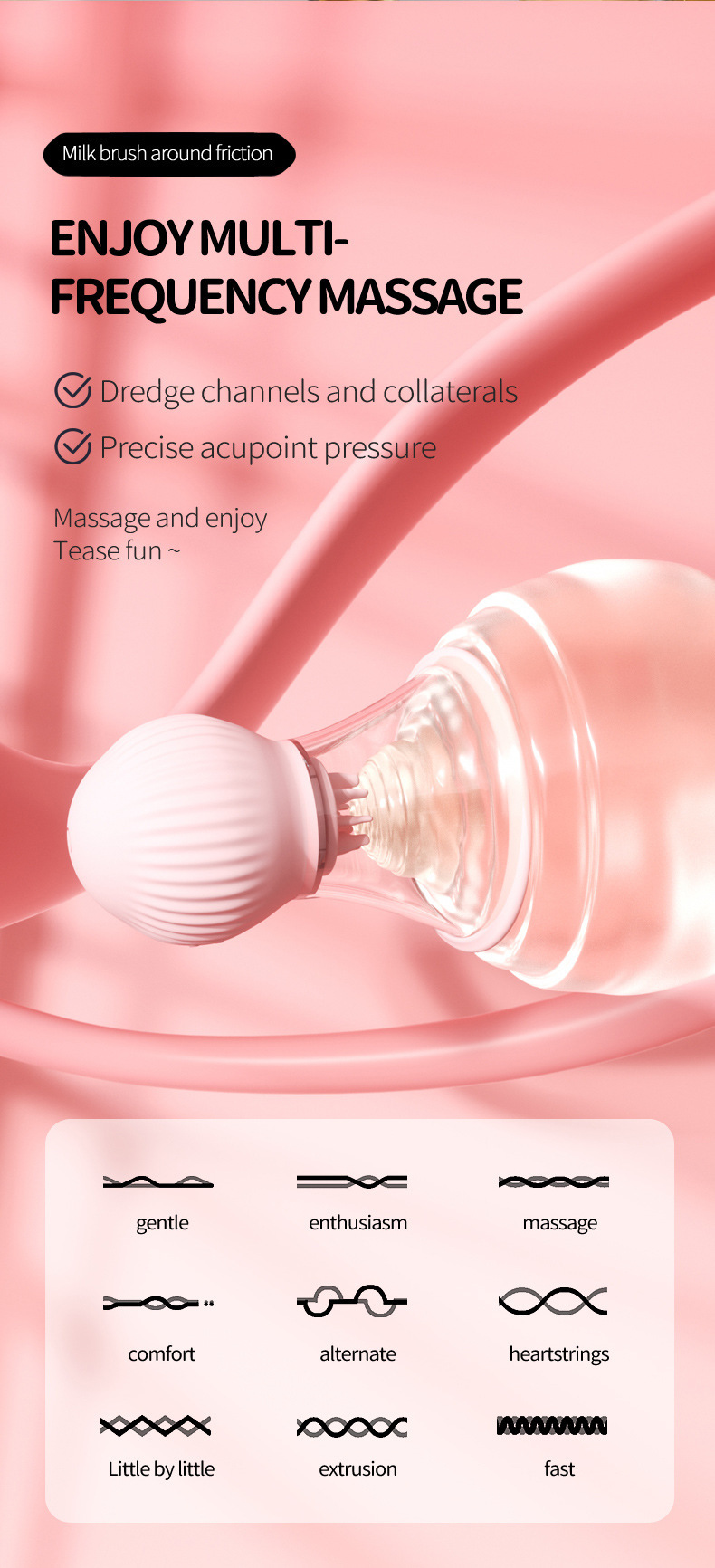 App Controlled Breast Massager With Vacuum Adsorption Technology_voghion.com