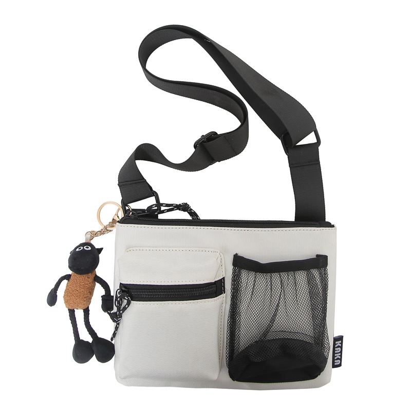 Bolso de hombro transfronterizo de gran capacidad, bolso de correo universal, bolso coreano, bolso de estilo casual, bolso de mano para hombres y mujeres.