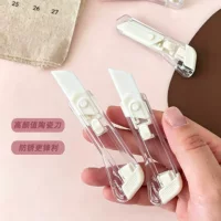 透明刀身美工刀_1688批发_高颜值便携裁纸刀