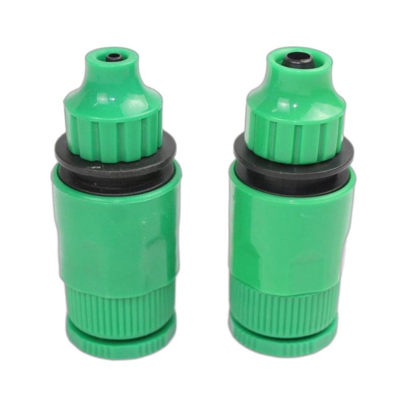 4 minutos 6 minutos pezón 8 / 12 tubo capilar 47 tubo capilar conector rápido conector de conversión de tubería de agua de riego automático jardinería